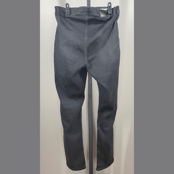 NEW Tommy Hilfiger Jeans Womens 32 black denim straight leg casual classic - Picture 11 of 13